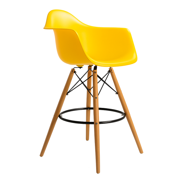 Стілець барний Тауер Вуд Eames пластик 6