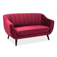 Диван Intarsio ELITE 2 VELVET каркас венге