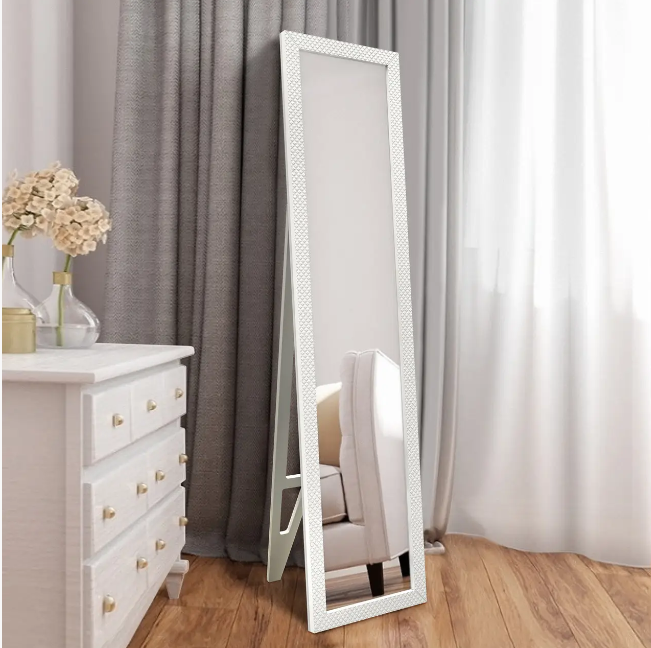 Дзеркало підлогове Arctic white з ніжкою