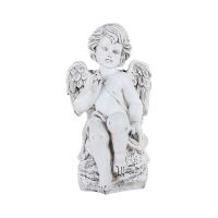 Садовая фигура Ангел с корзиной СП507-4 св
