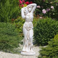 Садовая скульптура Дама с кувшином 84 см