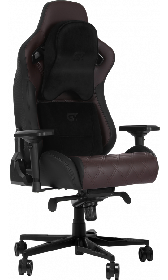 Геймерское кресло X-0724 black/brown экокожа