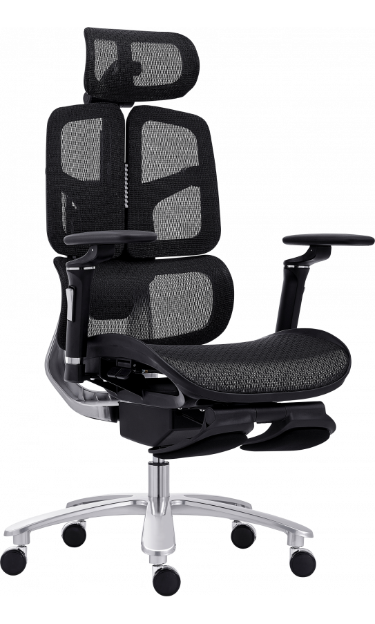 Кресло офисное B-541F сетка black
