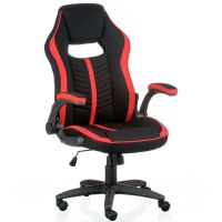 Крісло геймерське Prime Техностиль black/red