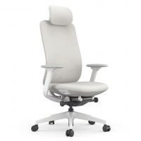 Крісло ергономічне Antler EAN-001A white